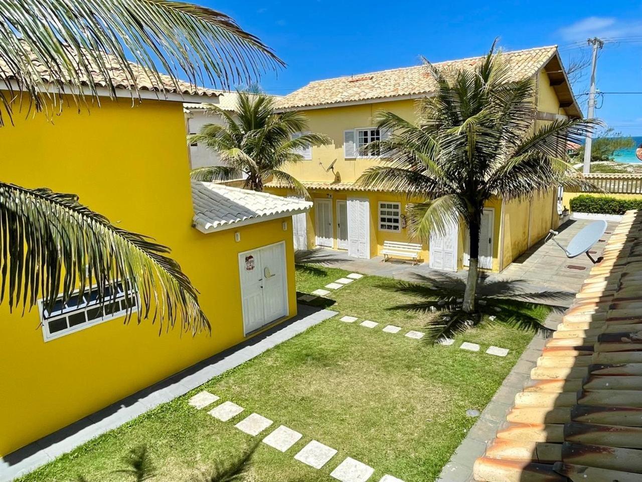 Casa Duplex Praia Das Dunas - Pe Na Areia - Ar Condicionado - Alto Padrao 카보프리우 외부 사진